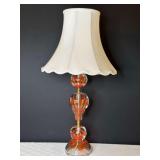 Zimmerman Art Glass Table Lamp