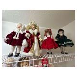 Holiday and Winter-Themed Dolls