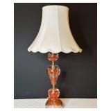 Zimmerman Art Glass Table Lamp