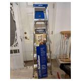 Werner 6 Ft Aluminum Ladder With Stabilizer