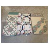 Three Quilted Comforters