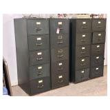 Shaw-Walker Metal Filing Cabinets