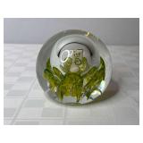 Zimmerman Art Glass 175th Year Corydon Harrison Co. Paperweight
