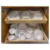 Corning Ware White Bakeware and Casserole Set