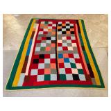 Handmade Patchwork Corduroy Quilt