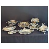Silver-Plated Serving Set