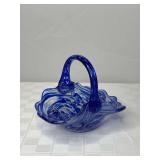 Zimmerman Art Glass Basket