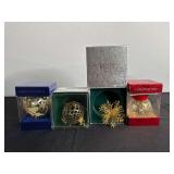 Wallace and Lunt Christmas Ornaments Set