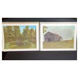 James L. Puckett Rural Kentucky Prints Set