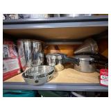 Stainless Steel Cookware Lot
