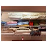 Bedding Linens and Blankets Lot