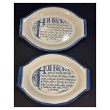 Louisville Stoneware Hot Brown Recipe Baking Dishes