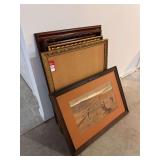 Decorative Frames, Mirror, Art, and Clock
