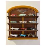 Franklin Mint Classic Cars of the Fifties Set With Display