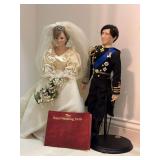 Danbury Mint Princess Diana and Nancy Reagan Doll Collection