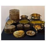 Brass Decorative and Tableware Items