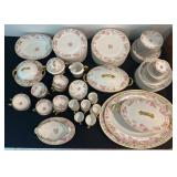 Haviland Limoges Cabbage Rose China Set