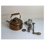 Copper Kettle and Universal Food Chopper