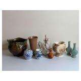 Decorative Vases and Figurine Collection
