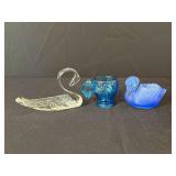Swan-themed Glassware