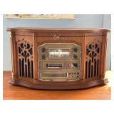 Emerson NR305TT Wood Stereo Turntable System