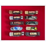 Franklin Mint Collector Knives Set with Cases