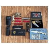Pocket Knives Lot With Cases And Boxed Sets