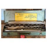 CF 21-PC 3/4" Drive Socket Set