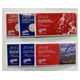 2004-2005-2006 U.S. Coin Proof Sets