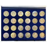 1984 Los Angeles Olympiad Commemorative Tokens and Olympic Pins