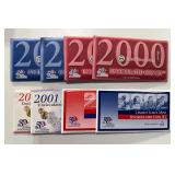 2000-2001-2002 U.S. Coin Proof Sets