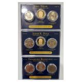 2009 & 2013 U.S. Presidential Coin Proof Sets