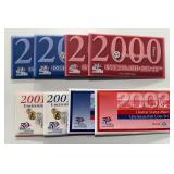 2000-2001-2002 U.S. Coin Proof Sets