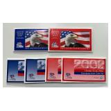 2002 & 2003 U.S. Coin Proof Sets
