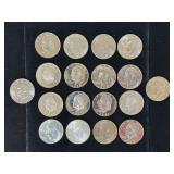 18 Eisenhower Dollars