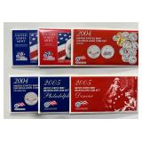 2003-2004-2005 U.S. Coin Proof Sets