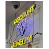 "Discount Jewelry" Lighted Signage