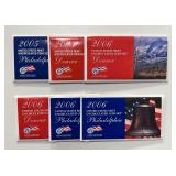2005 & 2006 U.S. Coin Proof Sets