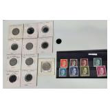 German WW2 Stamp & Coin Collection