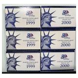 1999 & 2000 U.S. Coin Proof Sets