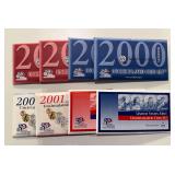 2000-2001-2002 U.S. Coin Proof Sets