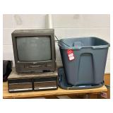 Zenith TV/VCR and VHS Tapes