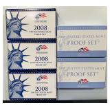 2008 & 2009 U.S. Coin Proof Sets