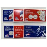 2003-2004-2005 U.S. Coin Proof Sets