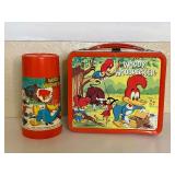 Woody Woodpecker Metal Lunch Box With Thermos