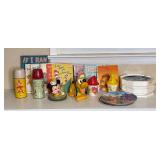 Vintage Books Toys Thermoses And Plates