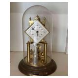 Schatz 400-Day Glass Dome Anniversary Clock