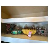Decorative Ceramic Figurines and Planters