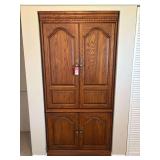 Oak Entertainment Cabinet