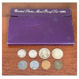 1991 US Mint Proof Set And Assorted U.S. Coins